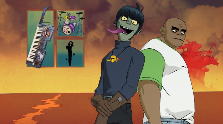 Pass musica dei Gorillaz