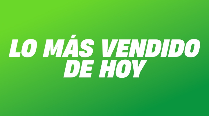 Imagen de Lo más vendido de hoy